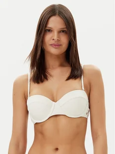 Tommy Hilfiger Góra od bikini UW0UW05814 Écru - Stroje kąpielowe - miniaturka - grafika 1