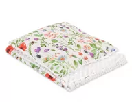 Koce i narzuty dla dzieci - Komplet: Dwustronny Kocyk Minky Poduszka - Łąka - miniaturka - grafika 1