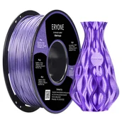 Filamenty i akcesoria do drukarek 3D - ERYONE Galaxy Sparkly Glitter PLA Filament for 3D Printer 1 75mm Tolerance 0 03mm 1KG 2 2LBS /Spool - Purple - miniaturka - grafika 1