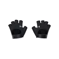 Rękawiczki - Under Armour Damskie rękawiczki do treningu połowy palców Ua Women's Training Glove, czarne, 1377798-001, SM - miniaturka - grafika 1