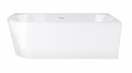 Wanny - Corsan Wanna narożna INTERO PRAWA 170X80 z szeroką krawędzią i wykończeniem białym E240XL - miniaturka - grafika 1