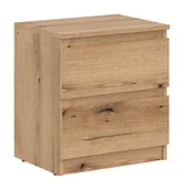 Wyposażenie pokoiku dziecięcego - Szafka nocna Remi RM12 46x50x35 cm dąb evoke - miniaturka - grafika 1