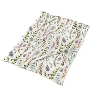 Koce - Modny pluszowy kocyk Kolorowe liście do wnętrz eco, Fabricsy - miniaturka - grafika 1