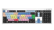 Klawiatury - Logickeyboard LKB-MCOM4-AJPU-FR klawiatura Uniwersalne USB AZERTY Francuski Srebrny LKB-MCOM4-AJPU-FR - miniaturka - grafika 1