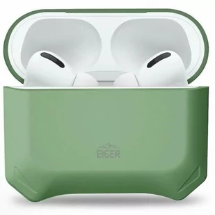 Apple Eiger Etui Eiger North Case, Airpods Pro, jasny zielony 5055821755825 - Akcesoria do słuchawek - miniaturka - grafika 1