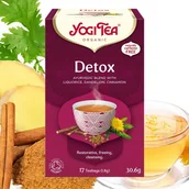 Herbata - Herbata Oczyszczająca Yogi Tea Detox 17 saszetek Ajurwedyjska EKO Lukrecja - miniaturka - grafika 1