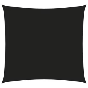 vidaXL Lumarko Kwadratowy żagiel ogrodowy, tkanina Oxford, 5x5 m, czarny! 135746 - Parasole ogrodowe - miniaturka - grafika 1