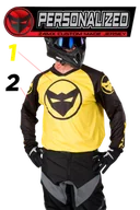 Odzież motocyklowa - Bluza Personalizowana 24MX PURE MX3 - miniaturka - grafika 1