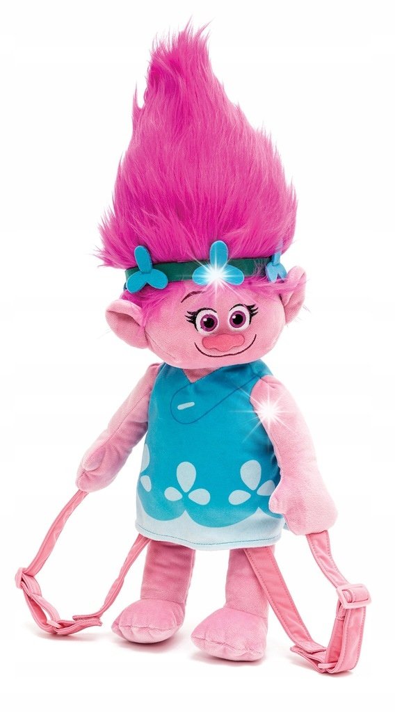 Plecak Turystyczny dla Dzieci Plecak dla Dziecka 3D Maskotka Poppy Trolle