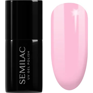 Semilac UV Hybrid lakier hybrydowy 003 Sweet Pink 7ml - Lakiery hybrydowe - miniaturka - grafika 1