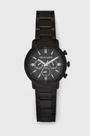 Zegarki męskie - Trussardi zegarek męski kolor czarny R2453147011 - miniaturka - grafika 1