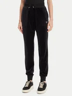 Spodnie sportowe damskie - Guess Spodnie dresowe V3BB27 K0232 Czarny Regular Fit - miniaturka - grafika 1