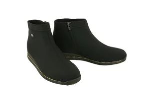 RIEKER 98251-00 TEX black, botki damskie - Rieker - Botki damskie - miniaturka - grafika 1