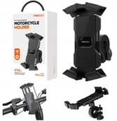 Pozostałe akcesoria do telefonów - MOCNY UCHWYT ROWEROWY NA TELEFON DO HULAJNOGI DO MOTOCYKLA 360° RECCI - miniaturka - grafika 1
