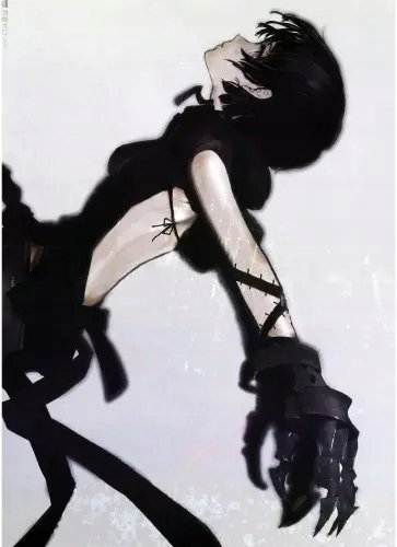 Plakat Black Rock Shooter brs_007 A2 (custom)