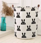 Pudła i pojemniki do przechowywania - APTEL Pojemnik kosz worek na zabawki AG327A - miniaturka - grafika 1