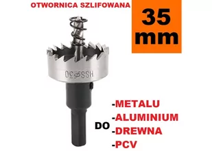 Otwornica szlifowana HSS 35mm, wiertło do metalu, aluminium, drewna - Otwornice - miniaturka - grafika 1