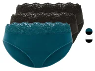 Majtki damskie - esmara® Figi damskie z koronką, 3 pary - miniaturka - grafika 1