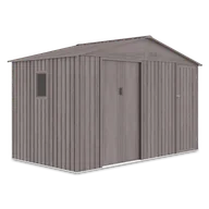 Altany ogrodowe - Domek Gospodarczy Falcon 340X194Cm Light Wood - Hardmaister - miniaturka - grafika 1