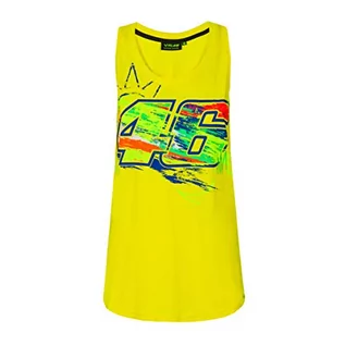 Koszulki i topy damskie - Valentino Rossi Tank-Top Vr46 Classic Tanktop żółty żółty S VRWTT392501003 - grafika 1
