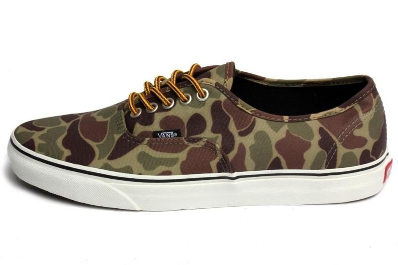 trampki damskie VANS - AUTHENTIC WAXED CANVAS CAMO MARSH-41