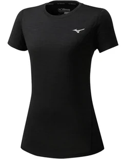 Koszulka damska Mizuno Impulse Core Tee black M - Koszulki i topy damskie - miniaturka - grafika 1