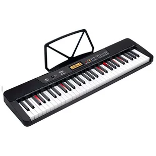Keyboard V-TONE VK 200-61L Czarny - Instrumenty klawiszowe - miniaturka - grafika 1