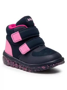 Buty dla dziewczynek - Bibi Śniegowce Roller 2.0 1155027 Granatowy - grafika 1
