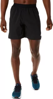 Spodnie sportowe męskie - asics Road 2in1 7" Shorts Men, czarny L 2022 Spodenki kompresyjne - grafika 1