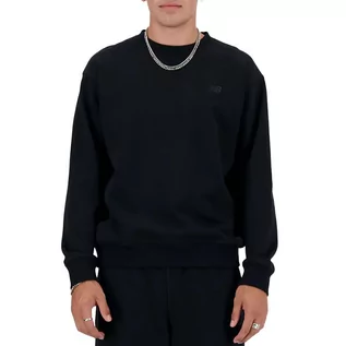 Bluzy męskie - Bluza New Balance MT41506BK - czarna - grafika 1