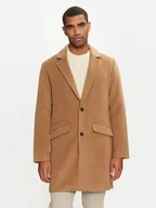 Płaszcze męskie - Jack&Jones Płaszcz przejściowy Hays 12258389 Beżowy Regular Fit - miniaturka - grafika 1