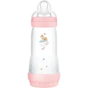 Butelki dla niemowląt - MAM Perfect Star Anti-colic Bottle butelka antykolkowa 4m+ Pink 320 ml - miniaturka - grafika 1