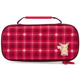 Etui / Pokrowiec PowerA Protection pro Nintendo Switch - OLED Model, Nintendo Switch and Nintendo Switch Lite - Pikachu Plaid - Red (NSCS0048-01) - Akcesoria do Nintendo - miniaturka - grafika 1