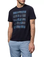 Koszulki męskie - Pierre Cardin Męski T-shirt z okrągłym dekoltem, 6000., L - miniaturka - grafika 1