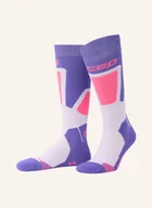 Skarpetki damskie - Cep Skarpety Narciarskie Ski Thermo Tall lila - miniaturka - grafika 1