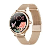 Smartwatch - Garett Women Emma Złoto-stalowy - miniaturka - grafika 1