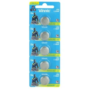 Bateria alkaliczna Vinnic 625 /  EPX625G / LR9 / L1560 - 5 sztuk - Baterie i akcesoria - miniaturka - grafika 1