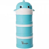 Akcesoria do karmienia - BO JUNGLE BO JUNGLE POJEMNIK NA MLEKO W PROSZKU 3 el. BLUE B531300 - miniaturka - grafika 1