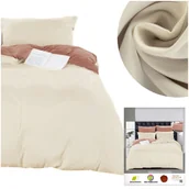 Pościel - Pościel 160 x 200 3cz Satynowa Dwustronna Bruni 09 - miniaturka - grafika 1