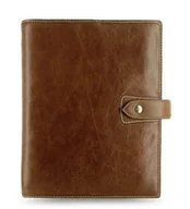 Zeszyty szkolne - Organizer fILOFAX MALDEN A5, skóra naturalna w kolorze brązowym - miniaturka - grafika 1
