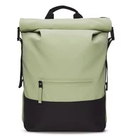 Plecaki - Plecak Rains Trail Rolltop 14320-08 - zielony - miniaturka - grafika 1