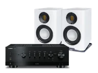 Zestawy stereo - Yamaha R-N1000A (czarny) + Carina BS243.4 (biały) - miniaturka - grafika 1