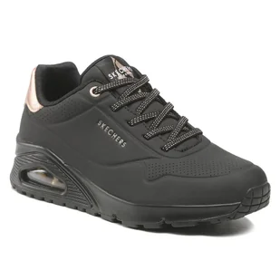 Buty na co dzień damskie SKECHERS UNO SHIMMER - Buty trekkingowe damskie - miniaturka - grafika 1