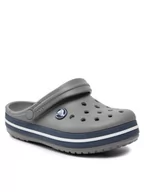 Buty dla chłopców - Crocs Klapki Crocband Clog K 207006 Szary - miniaturka - grafika 1