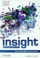 Książki do nauki języka angielskiego - Insight Pre-Intermediate. Student's book - miniaturka - grafika 1