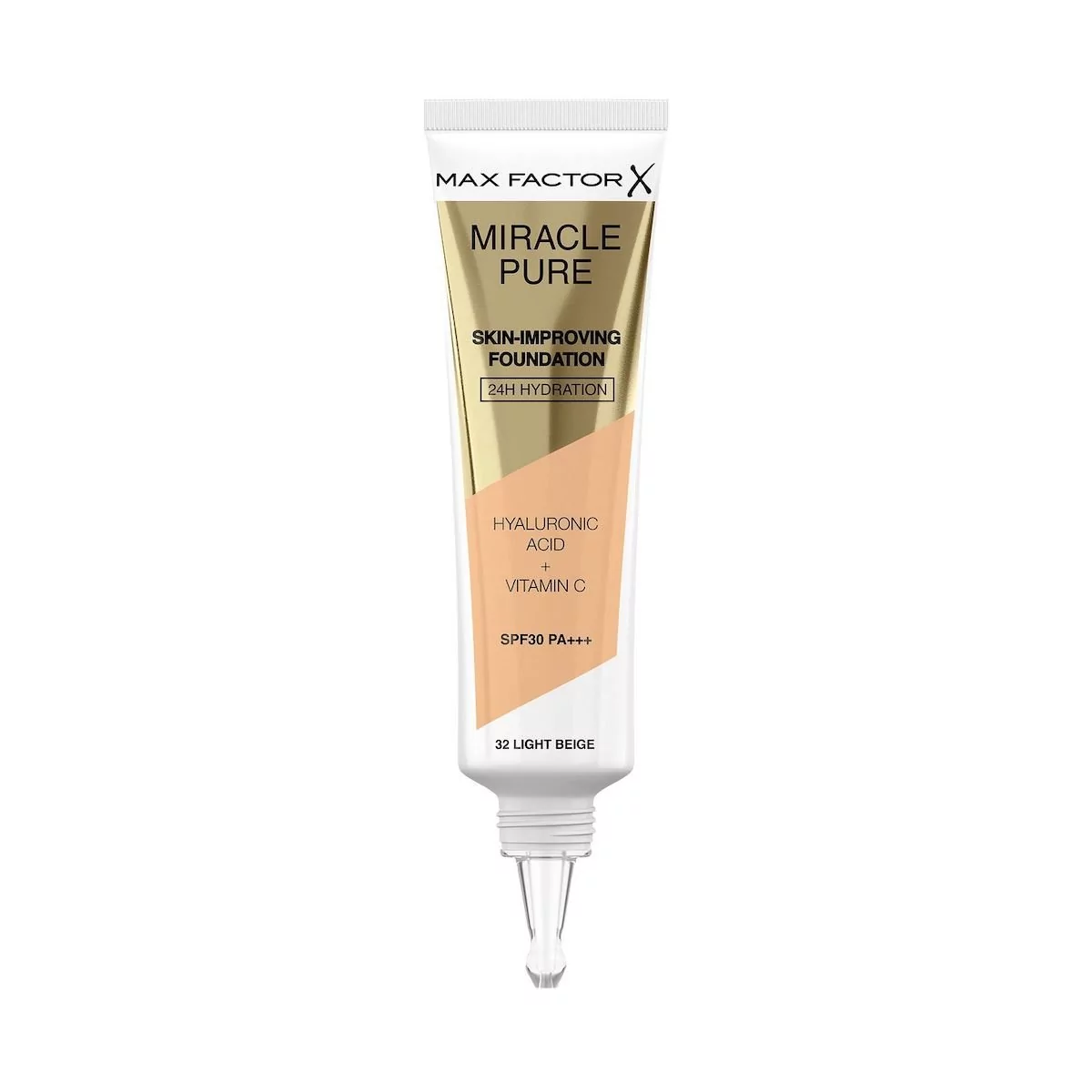Max Factor Miracle Pure Skin-Improving Foundation SPF30 podkład 30 ml dla kobiet 32 Light Beige