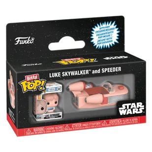 funko pop! star wars bitty pop ride speeder with luke - Figurki dla dzieci - miniaturka - grafika 1