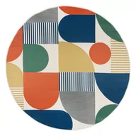 Dywany zewnętrzne - Okrągły dywan odpowiedni na zewnątrz ø 160 cm Geo – Flair Rugs - miniaturka - grafika 1