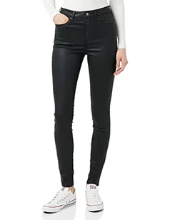 Tommy Hilfiger Damskie spodnie jeansowe Harlemu Skinny HW A CTD BLK, powlekane kolor czarny, 3033 - Spodnie damskie - miniaturka - grafika 1