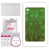 Akcesoria do tabletów i e-booków - folia naklejka skórka strukturalna na TYŁ do Huawei MatePad C5E - Moro Camo Zielony - apgo SKINS - miniaturka - grafika 1